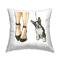 Stupell Industries Fashion High Heels Dog Walk Glam Pet Throw Pillow 18" x 18"